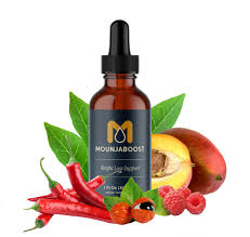 MounjaBoost metabolic support liquid drops bottle